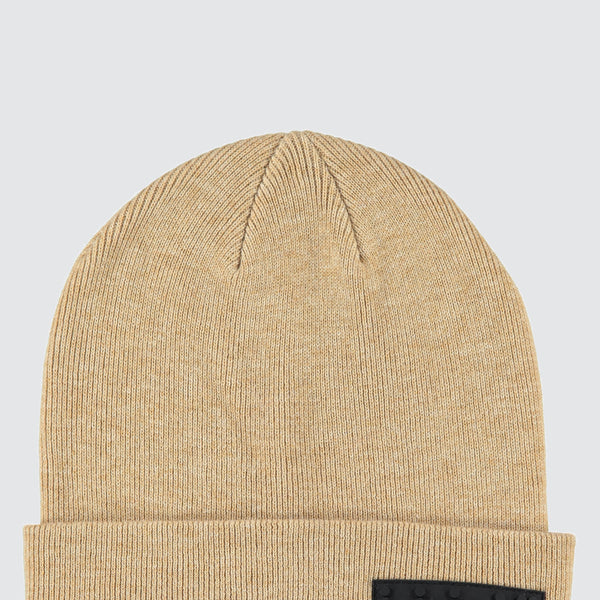 Two Blind Brothers - Gift Rib Knit Watch Cap Camel