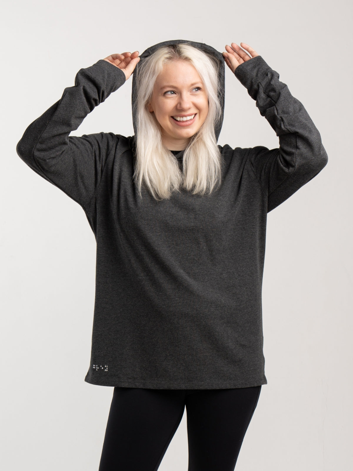 Two Blind Brothers - Womens Women's Pullover Hoodie Charcoal