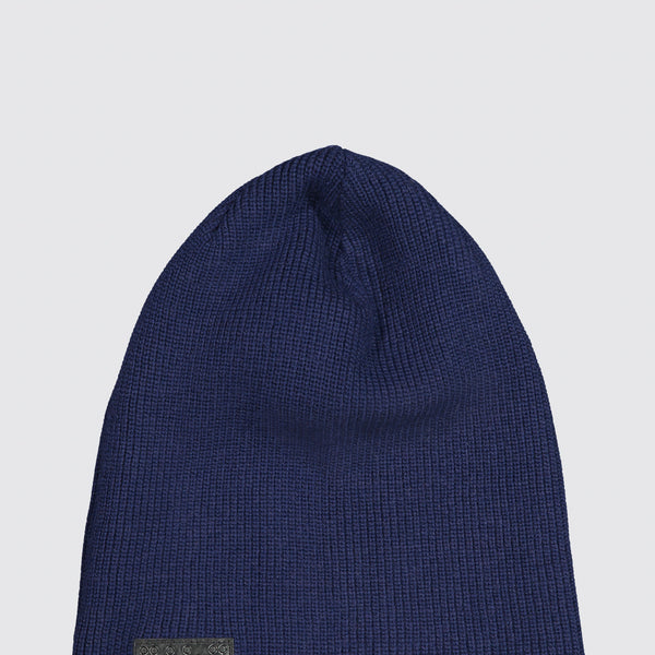 Two Blind Brothers - Gift Beanie & Scarf Ribbed Knit Set Navy