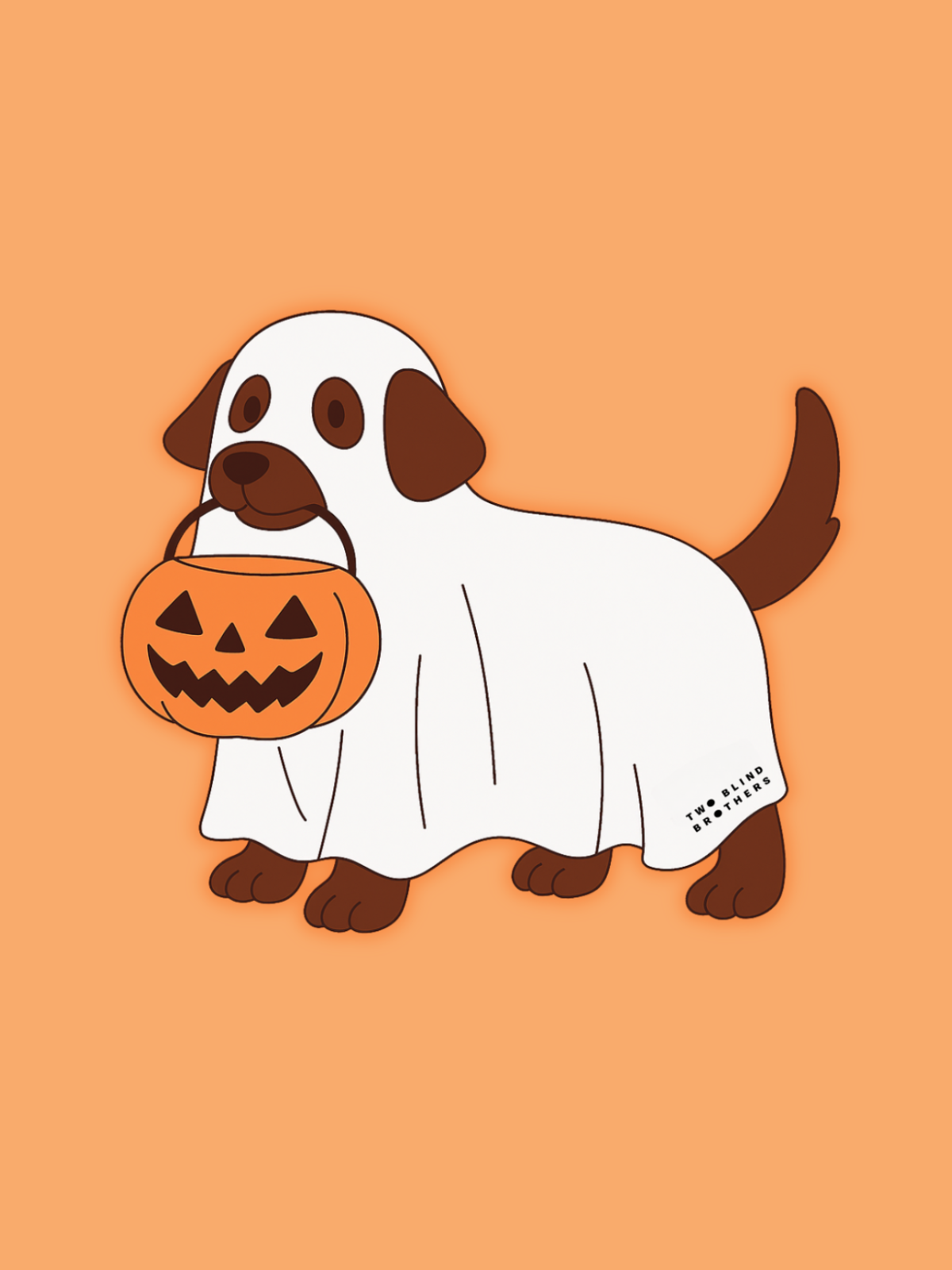 Two Blind Brothers -  Scratch & Sniff Pumpkin Stickers all