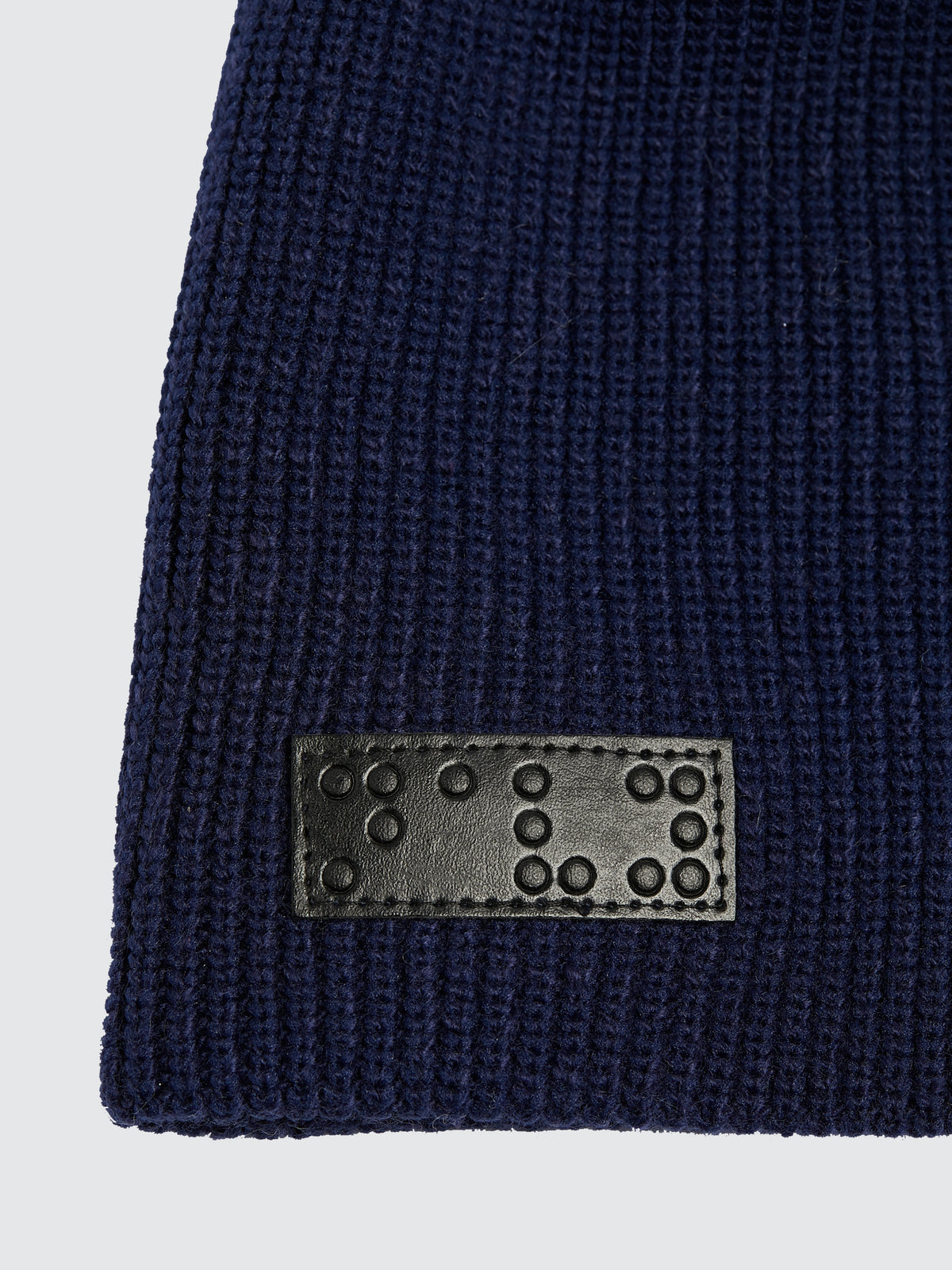 Two Blind Brothers - Gift Beanie Ribbed Knit Navy