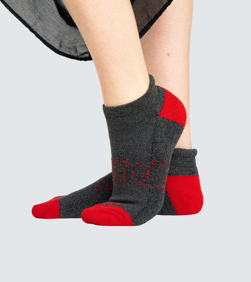 Red Ankle Sock