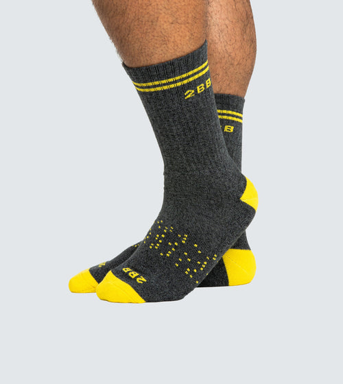 Yellow Calf Sock
