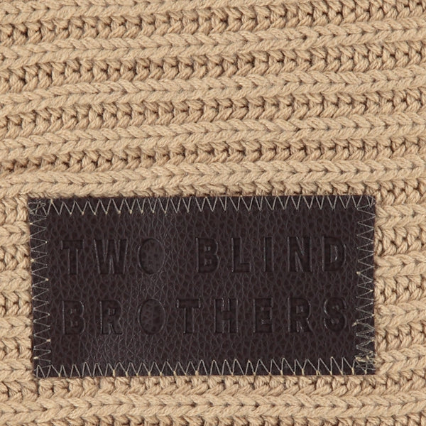 Two Blind Brothers - Gift Cotton Blanket Camel