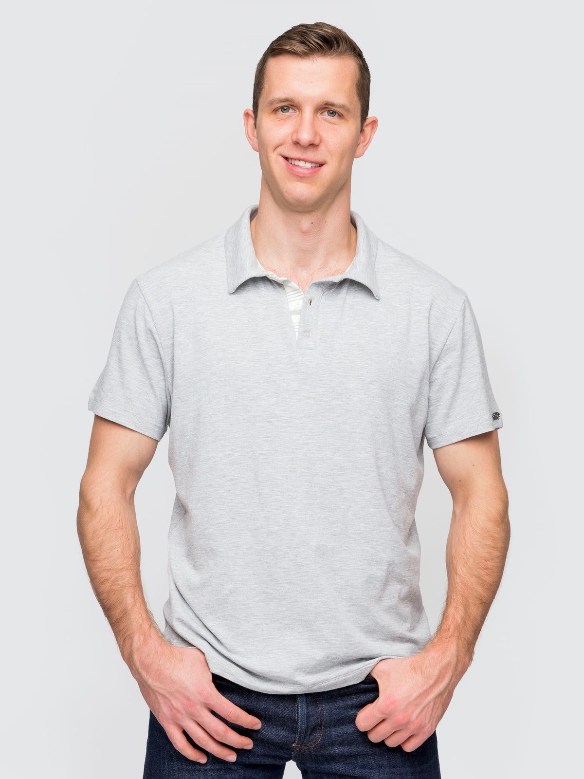 Two Blind Brothers - Mens Men's Short Sleeve Polo Navy
