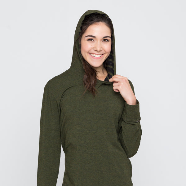 Two Blind Brothers - Womens Women's Pullover Hoodie Forest