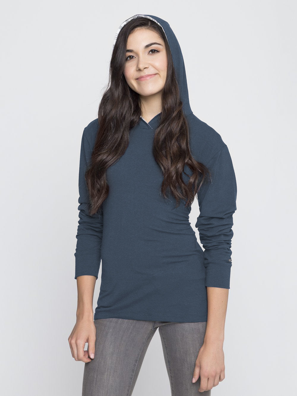 Two Blind Brothers - Womens Women's Pullover Hoodie Washed-Navy