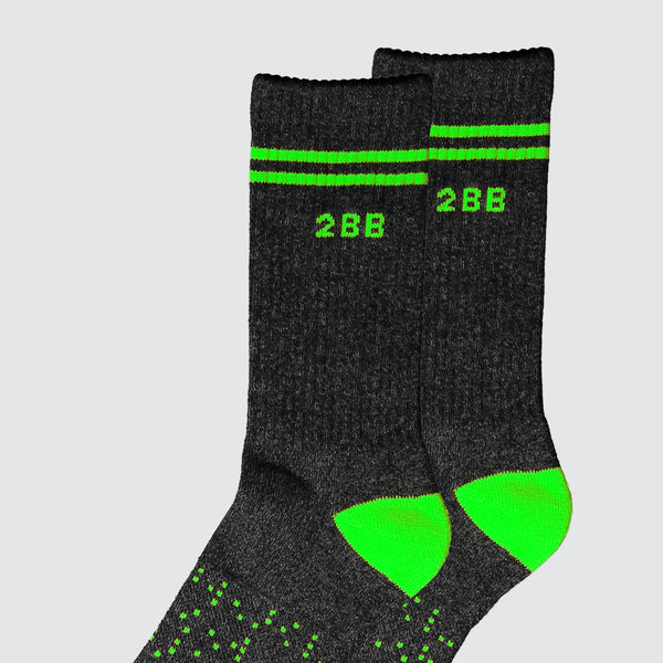 Two Blind Brothers - SOCK COLLECTION Green Calf Sock Green