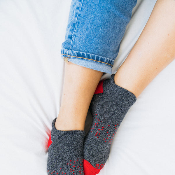 Two Blind Brothers - Gift Ankle Socks Red
