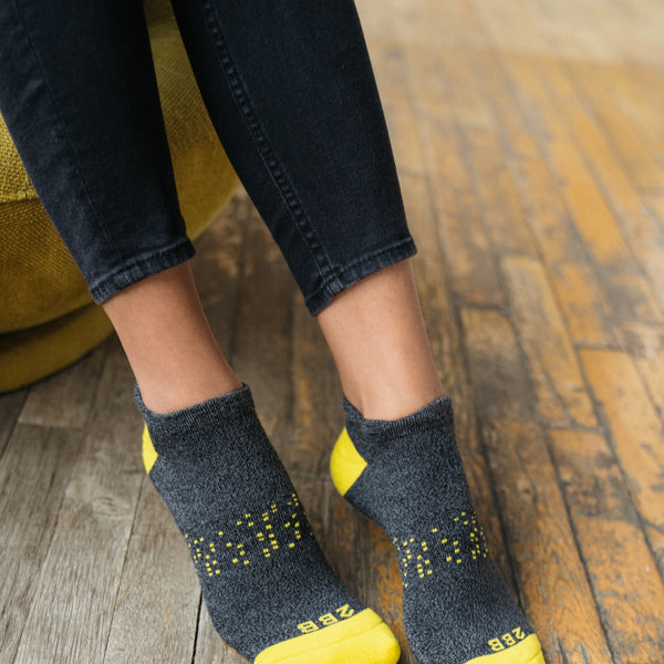 Two Blind Brothers - Gift 2BB Ankle Socks Yellow