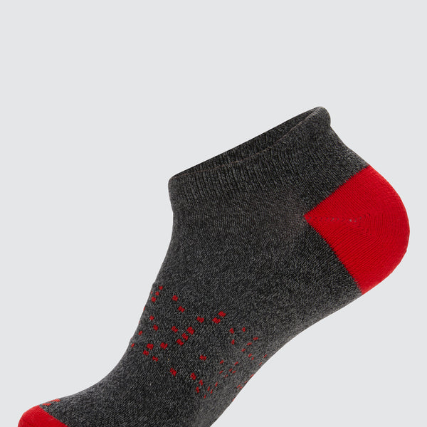 Two Blind Brothers - Gift Ankle Sock Bundle (4 Pairs) Red