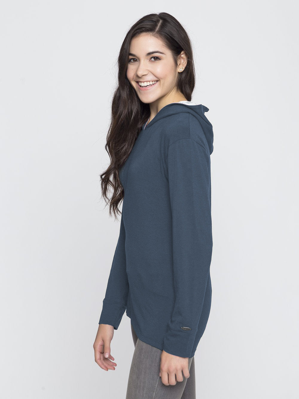 Two Blind Brothers - Womens Women's Pullover Hoodie Washed-Navy