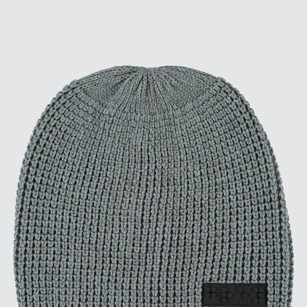 Two Blind Brothers - Gift Waffle Knit Beanies Grey