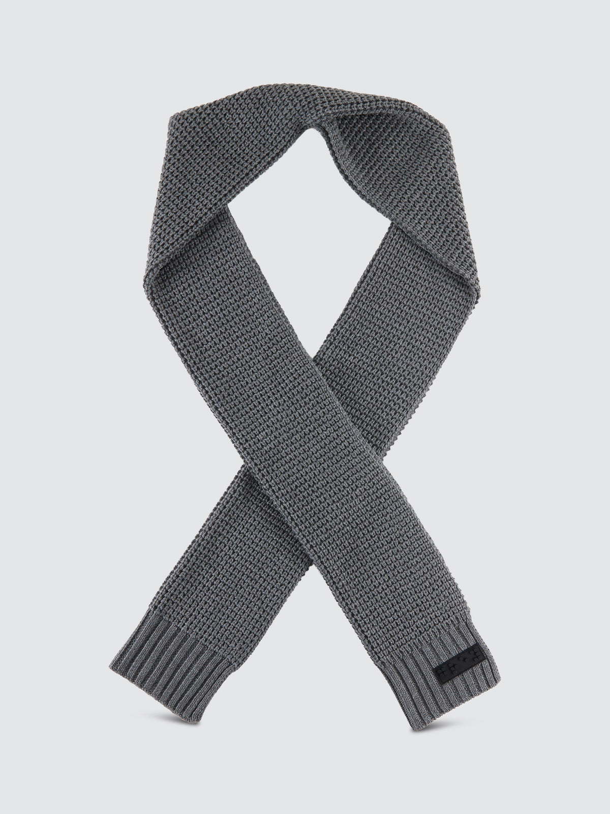 Two Blind Brothers - Gift Waffle Knit Scarf Navy