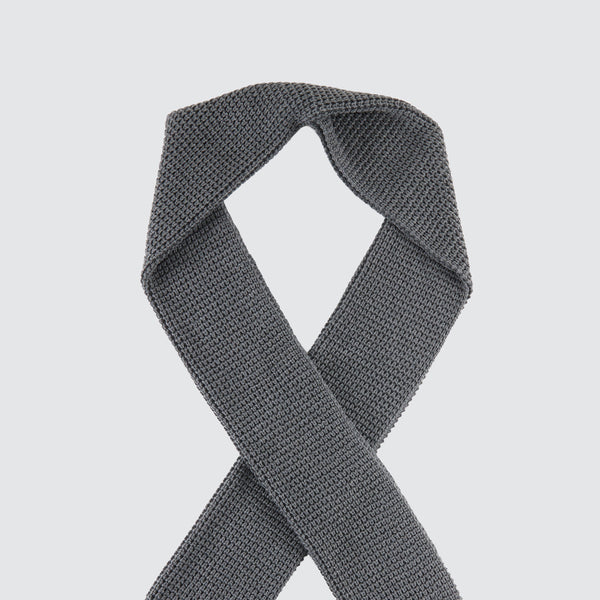 Two Blind Brothers - Gift Waffle Knit Scarf Grey