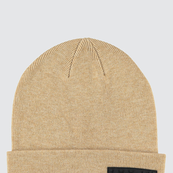 Two Blind Brothers - Gift Rib Knit Watch Cap Camel
